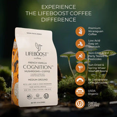 French Vanilla Cognition Mushroom Coffee