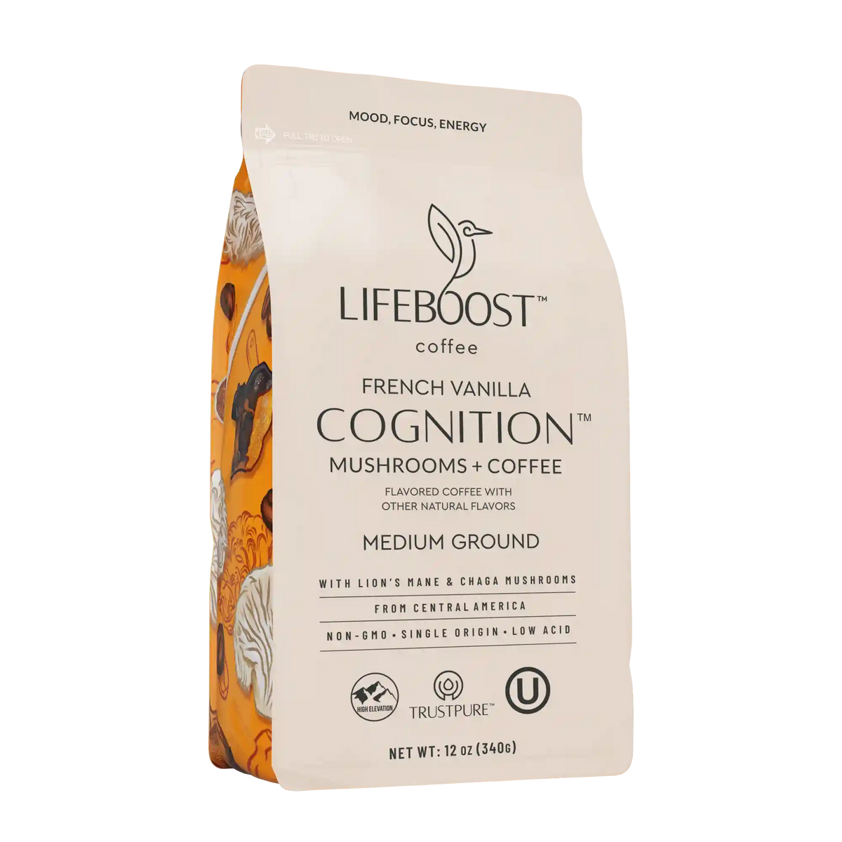 French Vanilla Cognition Mushroom Coffee