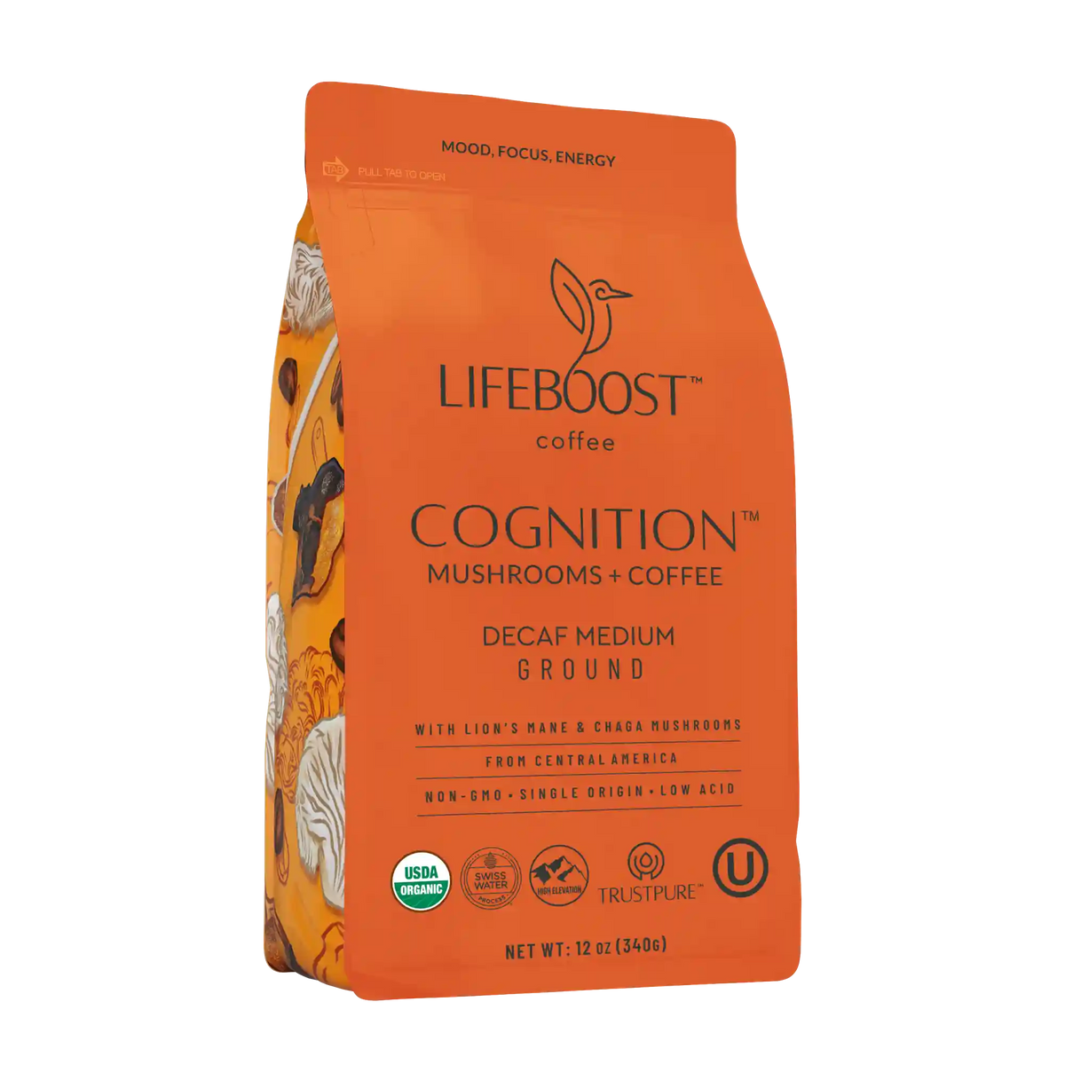 Decaf Cognition Mushroom coffee