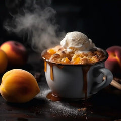 Bourbon Peach Cobbler